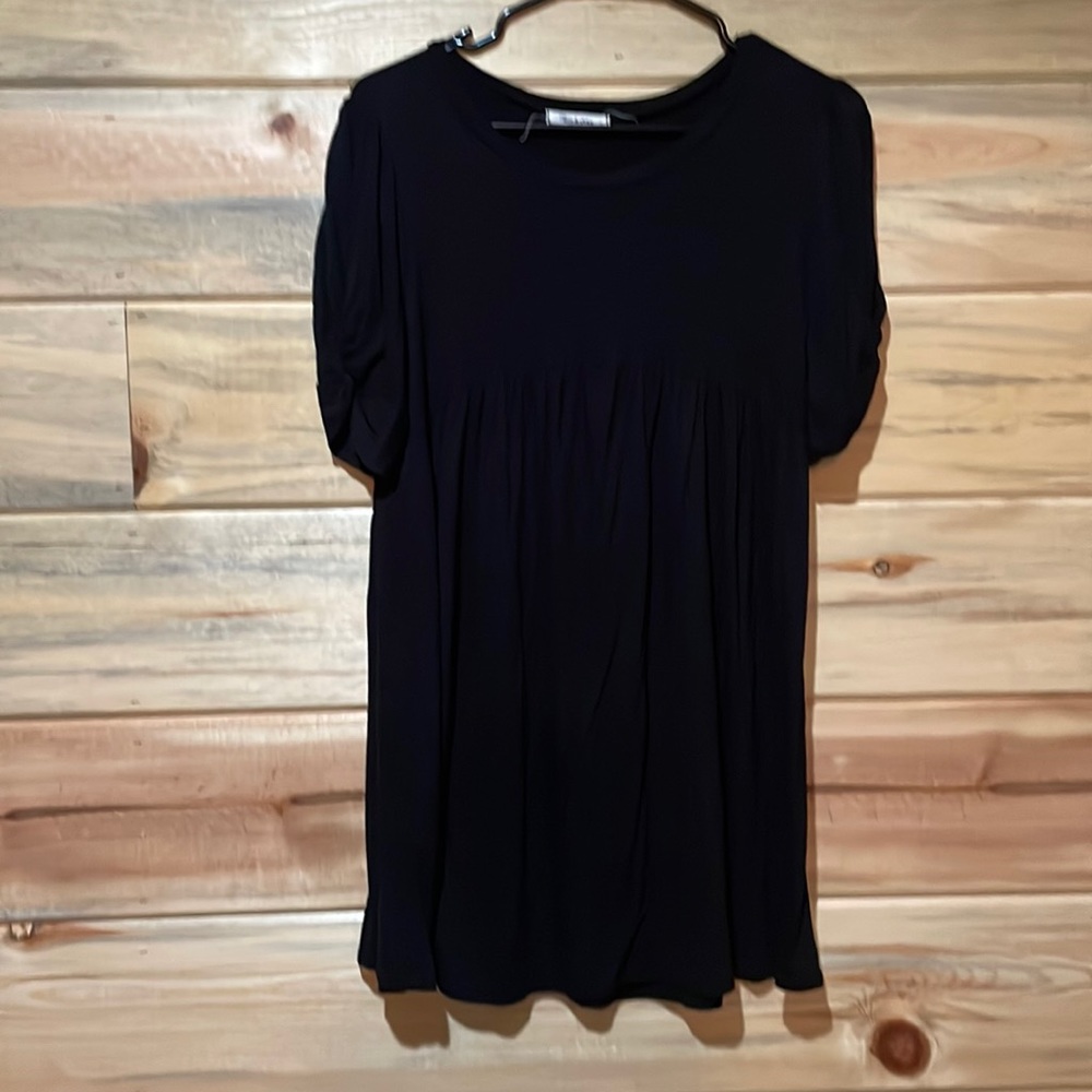 Black baby doll dress